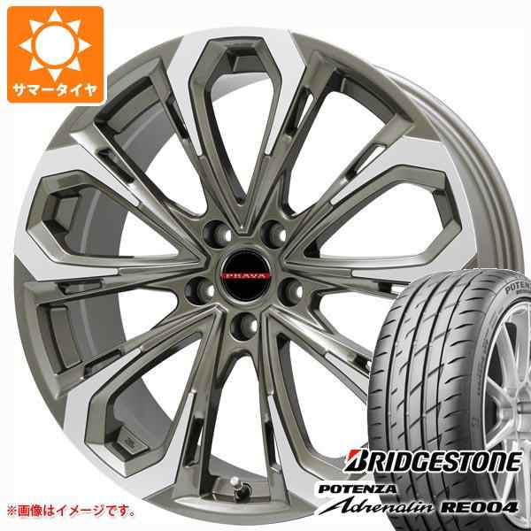 2023年製 サマータイヤ 195/45R17 81W ブリヂストン ポテンザ アドレナリン RE004 レイシーン プラバ 5X 7.0-17 タイヤホイール4本セットの通販は