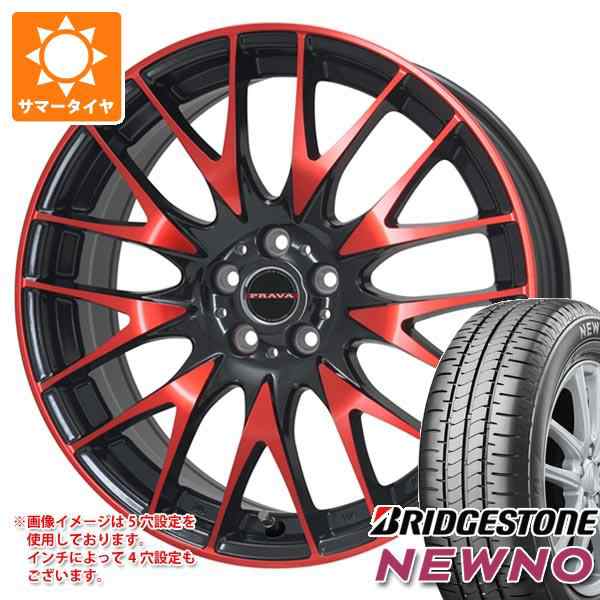 サマータイヤ 225/45R18 95W XL ブリヂストン ニューノ レイシーン プラバ 9M 7.5-18 タイヤホイール4本セットの通販はau  PAY マーケット - タイヤ1番 | au PAY マーケット－通販サイト