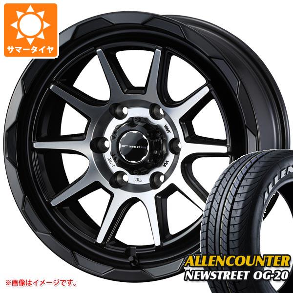ハイエース 200系用 サマータイヤ オーレンカウンター ニューストリート OG-20 215/60R17C 109/107T WL マッドヴァンス06 6.5-17 タイヤホイール4本セット 108,130円