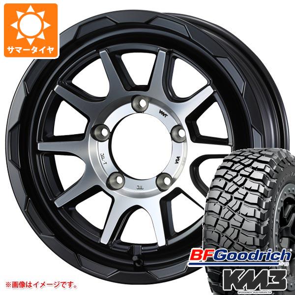 スズキ ジムニーノマド JC74W用 サマータイヤ BFグッドリッチ マッドテレーンT/A KM3 LT225/75R16 115/112Q マッドヴァンス06 6.0-16 タイヤホイール4本セット 110,350円
