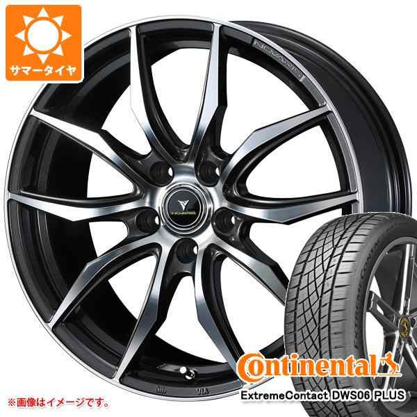 サマータイヤ 225/50R18 95W コンチネンタル エクストリームコンタクト DWS06 プラス ノヴァリス ビオンド VF 8.0-18 タイヤ ホイール4本の通販はau PAY マーケット タイヤ1番 au PAY マーケット－通販サイト