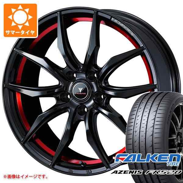 サマータイヤ 235/50R18 101Y XL ファルケン アゼニス FK520L ノヴァリス ローグ VF 8.0-18 タイヤホイール4本セットの通販は