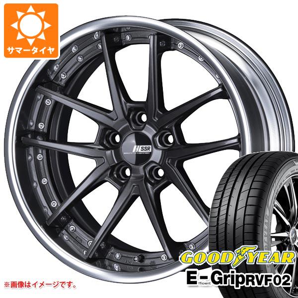 サマータイヤ 225/45R18 95W XL グッドイヤー エフィシエントグリップ RVF02 SSR ライナー タイプ10R 8.0-18 タイヤホイール4本セット