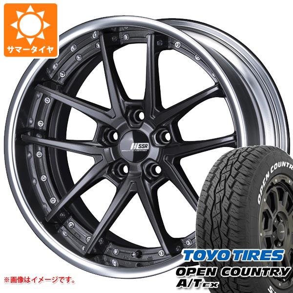 サマータイヤ 235/60R18 103H トーヨー オープンカントリー A/T EX ホワイトレター SSR ライナー タイプ10R 8.0-18 タイヤホイール4本セットの通販は