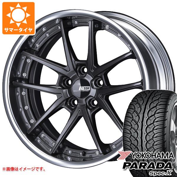 サマータイヤ 235/60R18 103V ヨコハマ パラダ スペック-X PA02 SSR ライナー タイプ10R 8.0-18 タイヤホイール4本セット