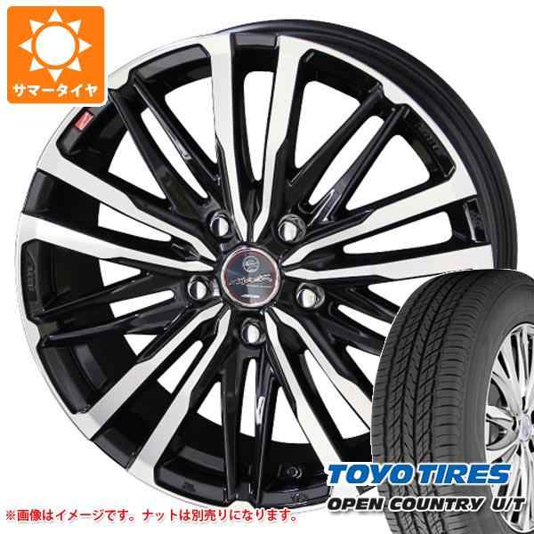サマータイヤ 225/60R18 100H トーヨー オープンカントリー U/T スマック クレスト 8.0-18 タイヤホイール4本セットの通販は 163,700円