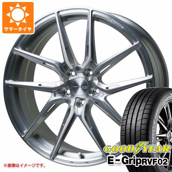 サマータイヤ 245/40R20 99W XL グッドイヤー エフィシエントグリップ RVF02 トラフィックスター フォージド TSF-02 8.5-20 タイヤホイール4本セット