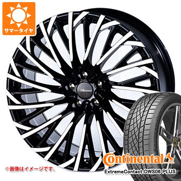 トヨタ 40系アルファード用 2025年製 サマータイヤ コンチネンタル エクストリームコンタクト DWS06 プラス 245/45ZR20 103Y XL ローウェン フレーム イグニート 8.5-20 タイヤホイール4本セット