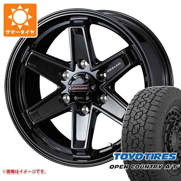 パジェロ V98用 サマータイヤ トーヨー オープンカントリー A/T3 265/65R17 112H ブラックレター キーラー タクティクス  7.5-17 タイヤホの通販はau PAY マーケット - タイヤ1番 | au PAY マーケット－通販サイト