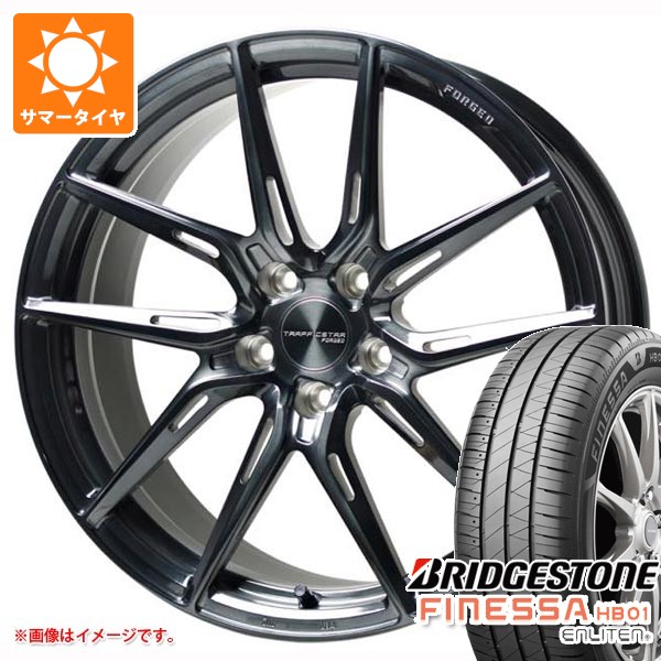 サマータイヤ 245/45R19 102W XL ブリヂストン フィネッサ HB01 トラフィックスター フォージド TSF-02 8.0-19 タイヤホイール4本セット