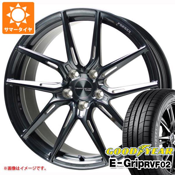 サマータイヤ 245/45R20 103W XL グッドイヤー エフィシエントグリップ RVF02 トラフィックスター フォージド TSF-02 8.5-20 タイヤホイール4本セット