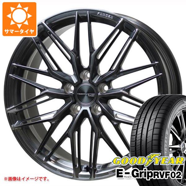 サマータイヤ 245/40R20 99W XL グッドイヤー エフィシエントグリップ RVF02 トラフィックスター フォージド TSF-03 8.5-20 タイヤホイール4本セット 180,950円