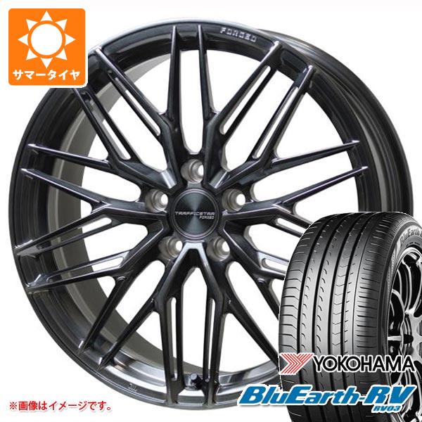 サマータイヤ 245/40R20 99W XL ヨコハマ ブルーアースRV RV03 トラフィックスター フォージド TSF-03 8.5-20 タイヤホイール4本セット