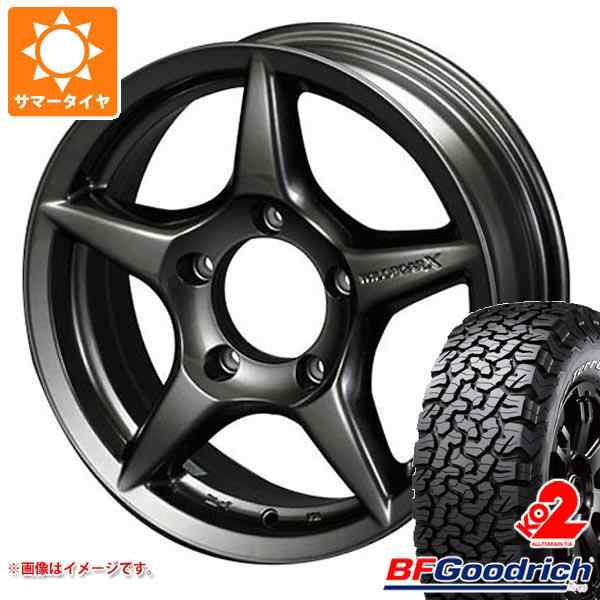 5本セット ジムニー JB64W用 2024年製 サマータイヤ BFグッドリッチ オールテレーン T/A KO2 LT215/70R16 100/97R ホワイトレター アピオの通販は