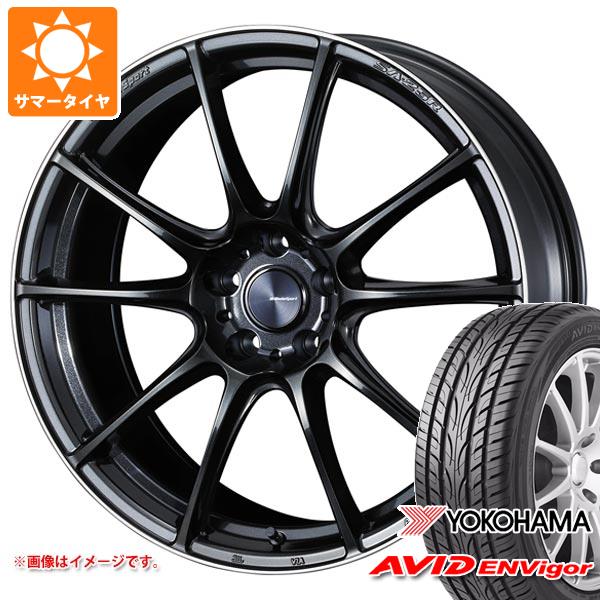 サマータイヤ 245/45R19 98W ヨコハマ エービッド エンビガー S321 ウェッズスポーツ SA-25R 8.5-19 タイヤホイール4本セットの通販は 131,000円