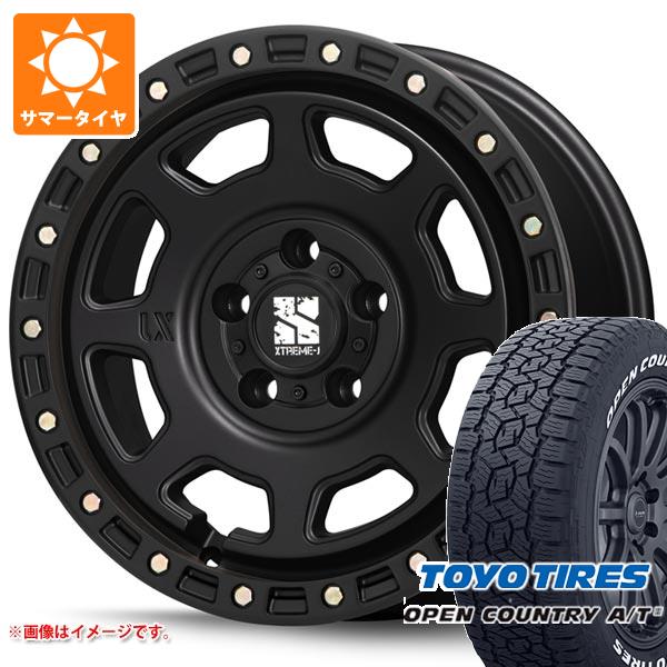 ジープ ラングラー JK/JL系用 サマータイヤ トーヨー オープンカントリー A/T3 265/70R17 115T ホワイトレター MLJ エクストリームJ XJ07 タイヤホイール4本セットの通販は
