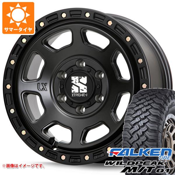 5本セット FJクルーザー 10系用 サマータイヤ ファルケン ワイルドピーク M/T01 LT285/70R17 121/118Q MLJ エクストリームJ XJ07 8.0-17 タイヤホイール5本セット