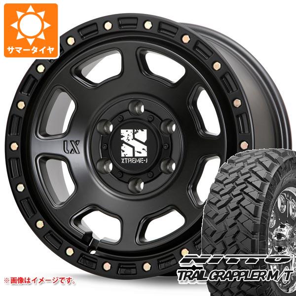 サマータイヤ 265/70R17 121/118Q ニットー トレイルグラップラー M/T MLJ エクストリームJ XJ07 8.0-17 タイヤホイール4本セット