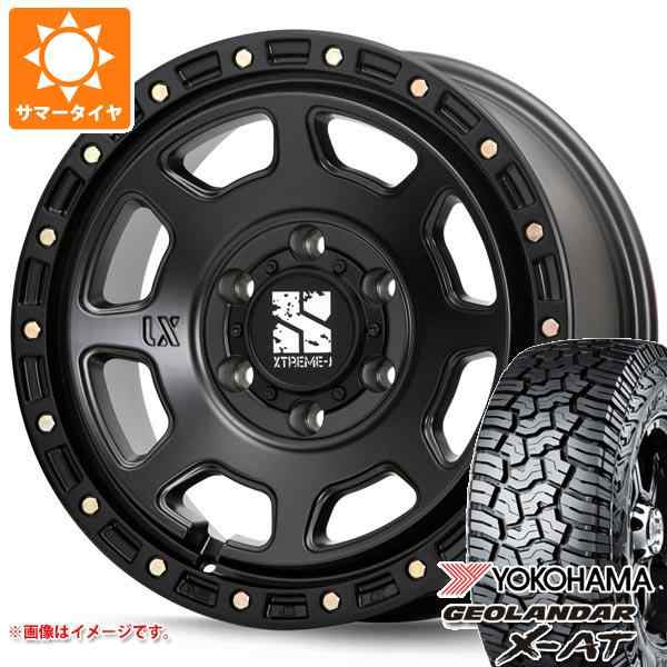 ハイラックス 120系用 サマータイヤ ヨコハマ ジオランダー X-AT G016 265/65R17 116T XL ブラックレター MLJ エクストリームJ XJ07 8.0-の通販は