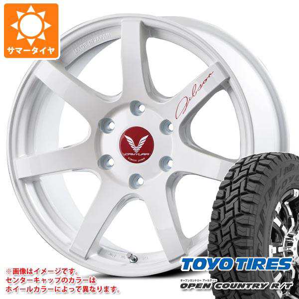 ハイエース 200系用 2024年製 サマータイヤ トーヨー オープンカントリー R/T 215/65R16C 109/107Q ホワイトレター ギブソン カミュラ 6.の通販は