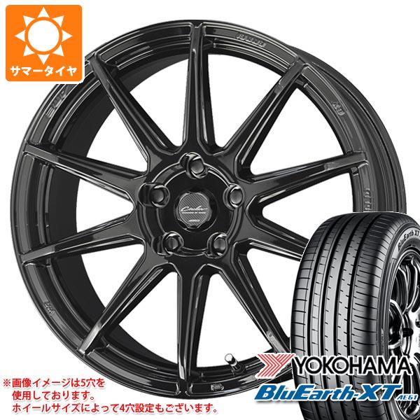 サマータイヤ 215/60R17 96H ヨコハマ ブルーアースXT AE61 サーキュラー C10R 7.0-17 タイヤホイール4本セット