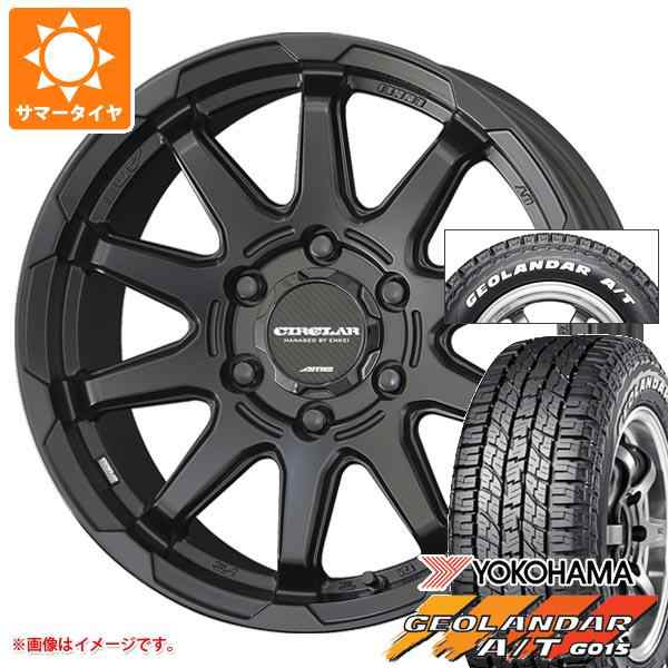 限定SALEセール ハイエース 200系用 サマータイヤ ヨコハマ ジオランダー X-AT G016 LT215/70R16 100/97Q  ブラックレター ガルシア シカゴ5 6.5-16 タイヤ1番 通販 PayPayモール