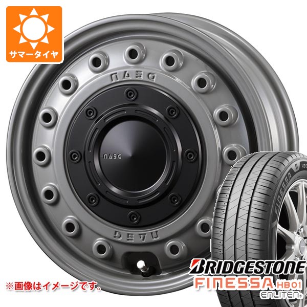 サマータイヤ 165/55R14 72V ブリヂストン フィネッサ HB01 クリムソン ディーン コロラド 4.5-14 タイヤホイール4本セット