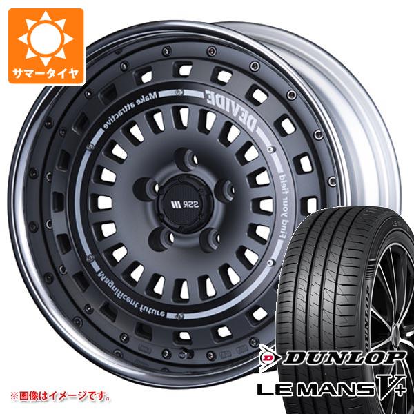 サマータイヤ 165/45R16 74V XL ダンロップ ルマン5 LM5+ SSR ディバイド クロスバッハ 5.5-16 タイヤホイール4本セット