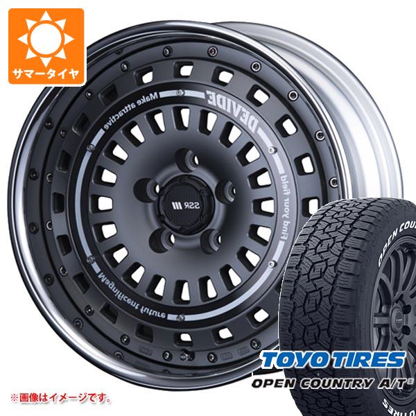 ライズ用 サマータイヤ トーヨー オープンカントリー A/T3 215/65R16C 109/107R ホワイトレター SSR ディバイド クロスバッハ 6.5-16 タイヤホイール4本セット