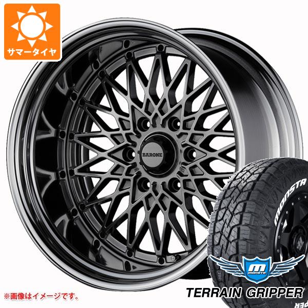 ハイエース 200系用 2026年製 サマータイヤ モンスタ テレーングリッパー 215/70R16 107/105Q LT ホワイトレター ファブレス ヴァローネ RM-6 6.5-16 タイヤホイール4本セット 193,400円