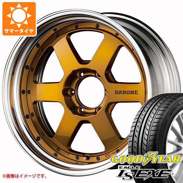 ハイエース 200系用 サマータイヤ グッドイヤー イーグル LSエグゼ 225/35R20 90W XL ファブレス ヴァローネ RS-6 8.0-20 タイヤホイール4本セットの通販は