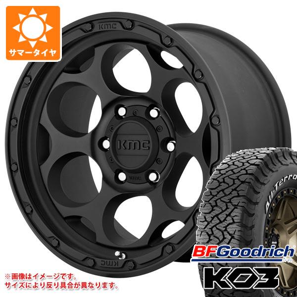 2026年製 サマータイヤ 285/70R17 121/118S BFグッドリッチ オールテレーンT/A KO3 ホワイトレター KMC KM541 ダーティーハリー 8.5-17 タイヤホイール4本セット