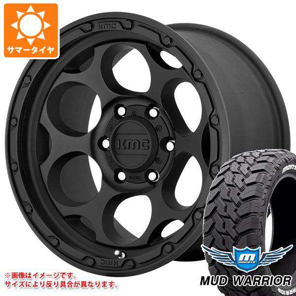 全3色/黒/赤/ベージュ MONSTA TYRES FJクルーザー 10系用 サマータイヤ モンスタ マッドウォーリアー LT265/70R17 121 /118Q ホワイトレター KMC KM541 ダーティーハリー 8.5-17