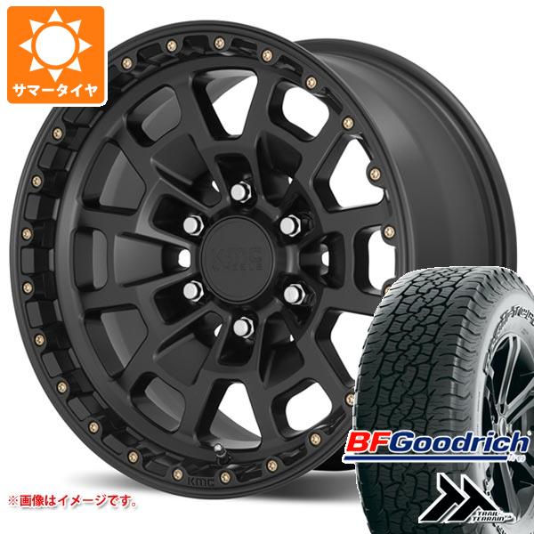 サマータイヤ 265/65R17 112T BFグッドリッチ トレールテレーンT/A アウトラインホワイトレター KMC KM718 サミット 8.5-17 タイヤホイール4本セット
