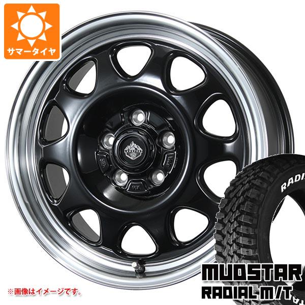 T31エクストレイル用 サマータイヤ マッドスター ラジアル M/T 215/70R16 100T ホワイトレター ランドフット SWZ 7.0-16 タイヤホイール4本セットの通販は