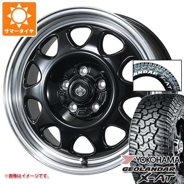 ミツビシ エクリプスクロス GK系用 2026年製 サマータイヤ ヨコハマ ジオランダー X-AT G016 225/70R16 103S ホワイトレター ランドフット SWZ 7.0-16 タイヤホイール4本セット