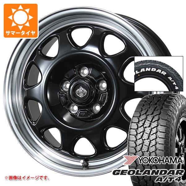 ニッサン T31エクストレイル用 2026年製 サマータイヤ ヨコハマ ジオランダー A/T4 G018 215/65R16C 109/107S ホワイトレター ランドフット SWZ 7.0-16 タイヤホイール4本セット 85,745円