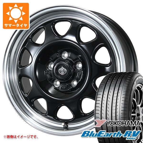 T31エクストレイル用 サマータイヤ ヨコハマ ブルーアースRV RV03 215/65R16 98H ランドフット SWZ 7.0-16 タイヤホイール4本セット
