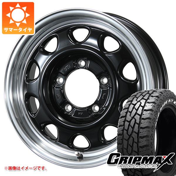 ジムニー用 サマータイヤ グリップマックス マッドレイジ R/T MAX LT185/85R16 105/103Q ホワイトレター ランドフット SWZ 5.5-16 タイヤホイール4本セットの通販は 75,515円