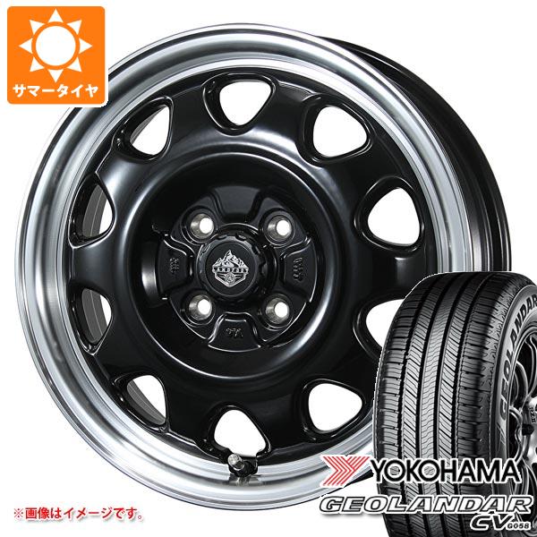 サマータイヤ 195/65R16 92H ヨコハマ ジオランダー CV G058 ランドフット SWZ 6.0-16 タイヤホイール4本セット