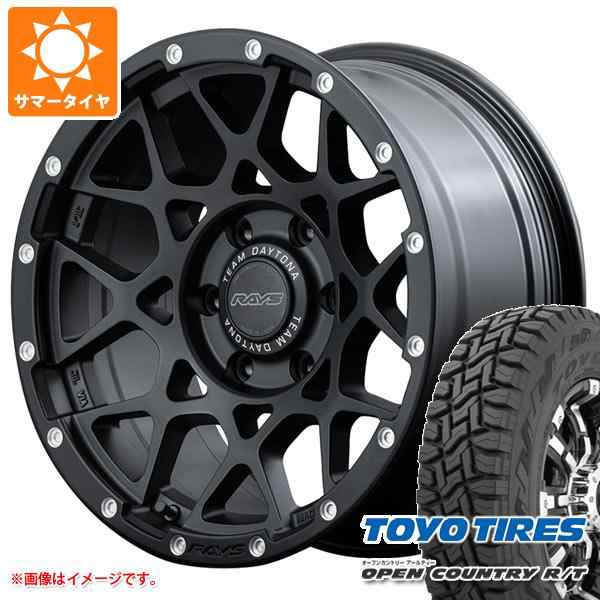 サマータイヤ 265/70R17 112/109Q トーヨー オープンカントリー R/T ホワイトレター レイズ デイトナ M8 8.5-17 タイヤホイール4本セットの通販は