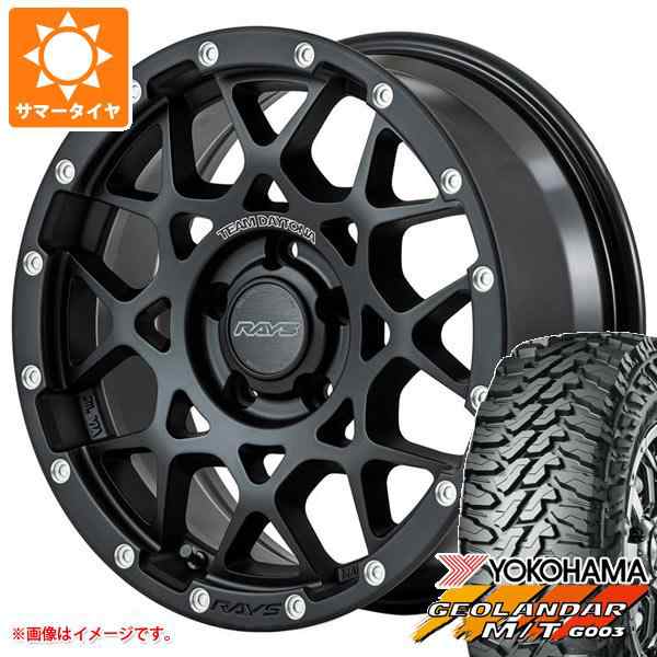 サマータイヤ 225/65R17 107/103Q ヨコハマ ジオランダー M/T G003 レイズ デイトナ M8 7.0-17 タイヤホイール4本セットの通販は