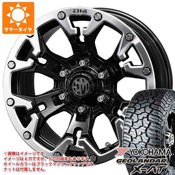 限定SALE人気 デリカD:5用 サマータイヤ ヨコハマ ジオランダー X-AT G016 LT235/70R16 104/101Q  アウトラインホワイトレター クリムソン MG ライカン 7.0-16 タイヤ1番 通販 PayPayモール