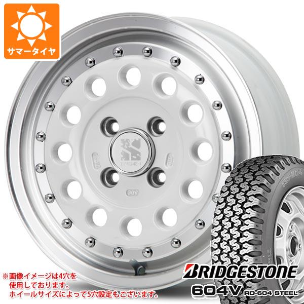 キャリイ DA16T用 サマータイヤ ブリヂストン 604V RD-604 スチール 165R14 6PR (165/80R14 91/90N相当) MLJ エクストリームJ ラギッド 5.0-14 タイヤホイール4本セットの通販はサマータイヤ・ホイールセット
