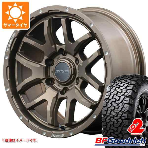 返品無料① プラド　265/65R17 オールテレーン レイズ チームデイトナ タイヤ・ホイール