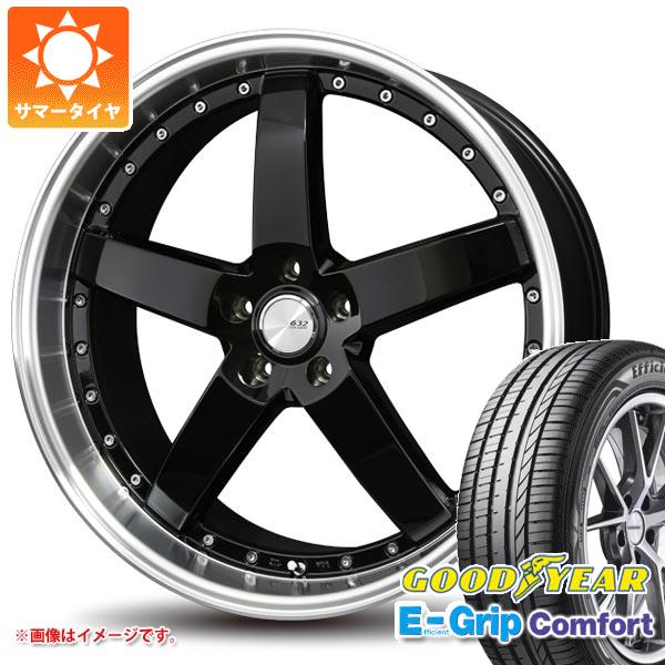 サマータイヤ 245/40R19 98W XL グッドイヤー エフィシエントグリップコンフォート バドックス ロクサーニ グラスターファイブ 8.0-19 タイヤホイール4本セット