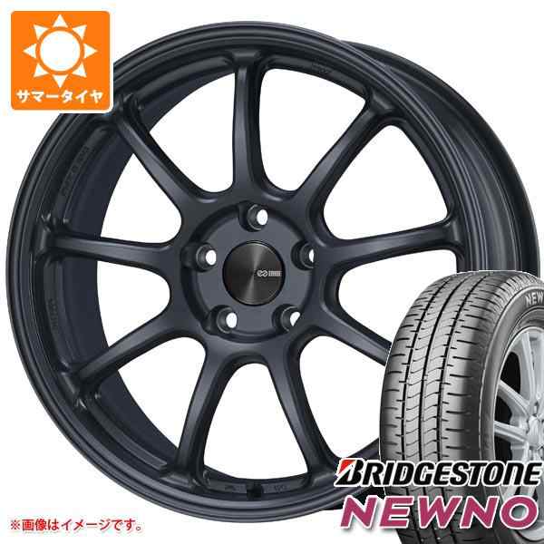 カーキ×インディゴ ENKEI 2023年製 サマータイヤ 165/55R15 75V ブリヂストン ニューノ エンケイ パフォーマンスライン  PF09 5.0-15 通販