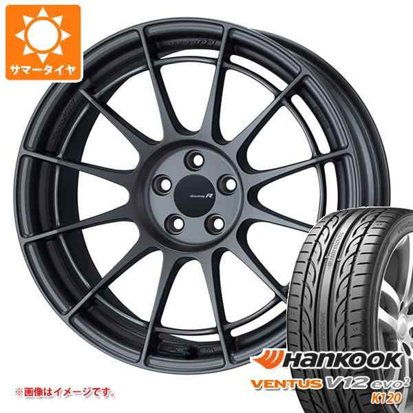 2022年製 サマータイヤ 245/40R18 97Y XL ハンコック ベンタス V12evo2 K120 エンケイ レーシング レボリューション  NT03RR 8.0-18 タイ｜au PAY マーケット