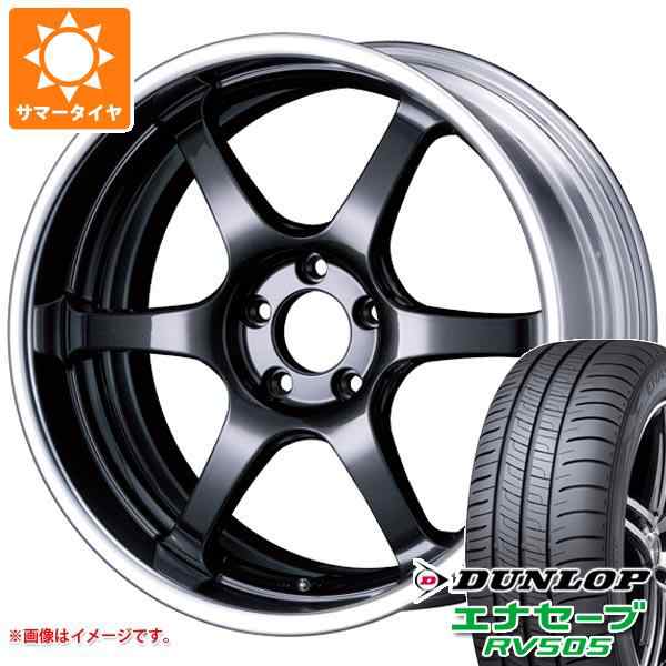サマータイヤ 225/55R19 99V ダンロップ エナセーブ RV505 SSR ライナー タイプ6R 8.0-19 タイヤホイール4本セットの通販は