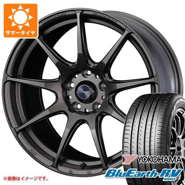 サマータイヤ 215/45R18 93W XL ヨコハマ ブルーアースRV RV03 ウェッズスポーツ SA-99R EJ-ブロンズ 7.5-18 タイヤホイール4本セットの通販は